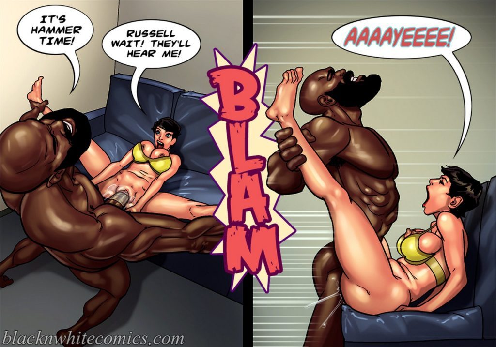 Interacial Porn Comic